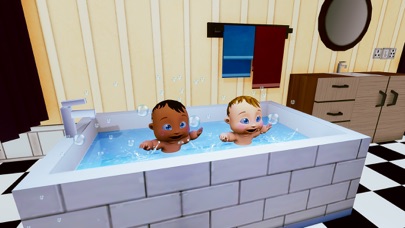 Twin Babysitter Daycare Sim 3D Screenshot