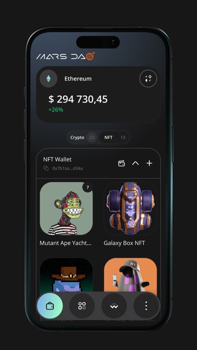 MDAO Wallet Screenshot