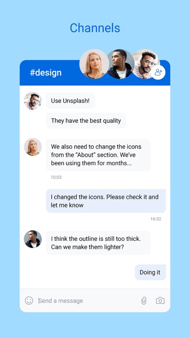 Chatter by Workdeck Screenshot