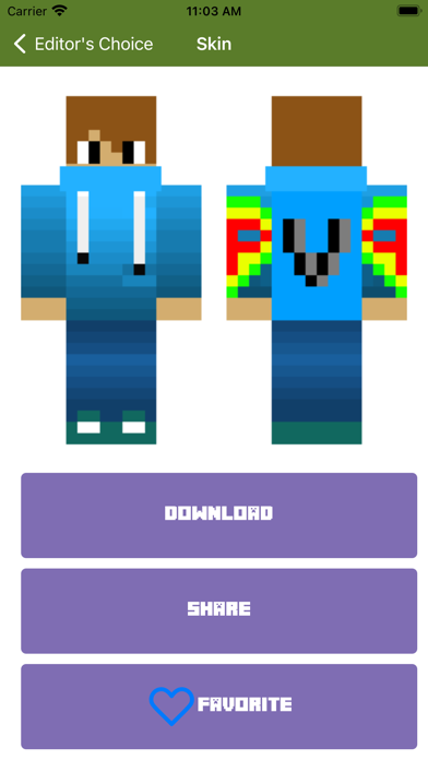 Skinaft - Skins for Minecraft Screenshot