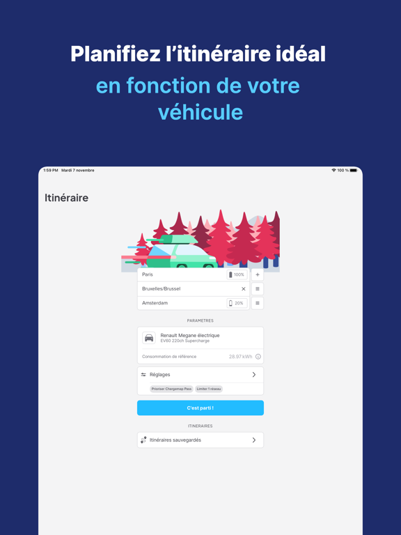 Screenshot #5 pour Chargemap - Bornes de recharge