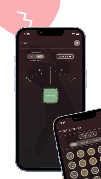 Saxophone Fingering Chart