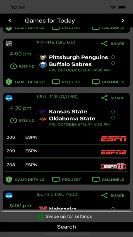 Game screenshot The Sports Remote apk