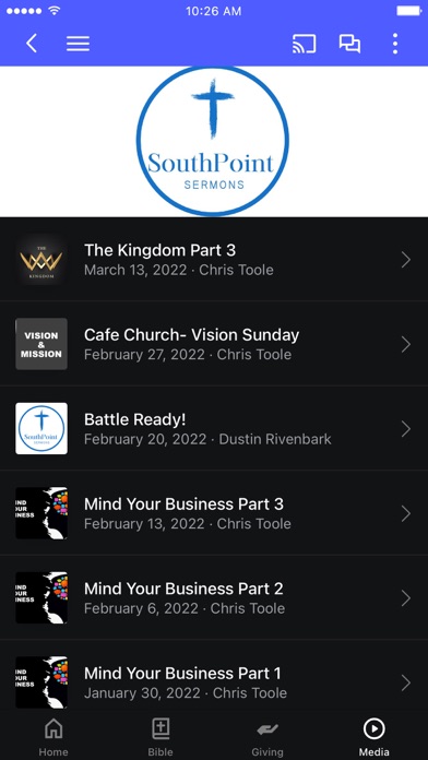 SouthPoint Church- Eufaula Al Screenshot