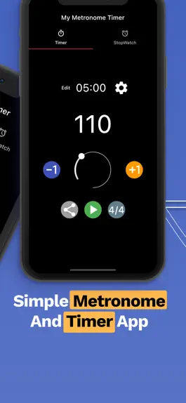 Game screenshot My Metronome Timer: Tempo Beat apk