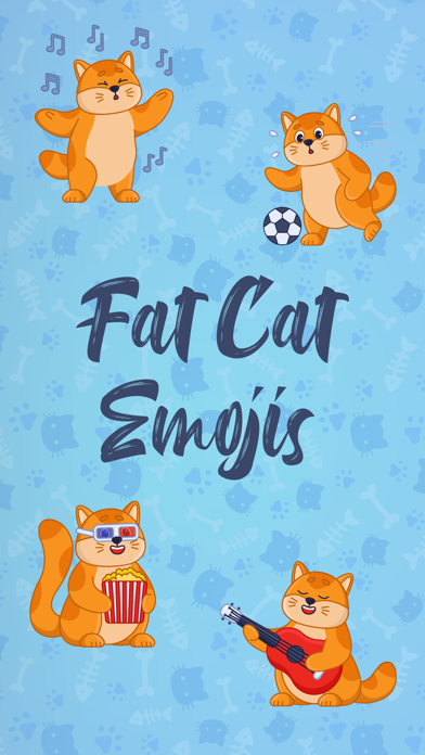 Fat Cat Emojis Screenshot