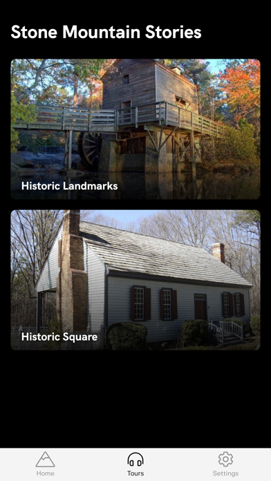 Stone Mountain Park Historic Screenshot