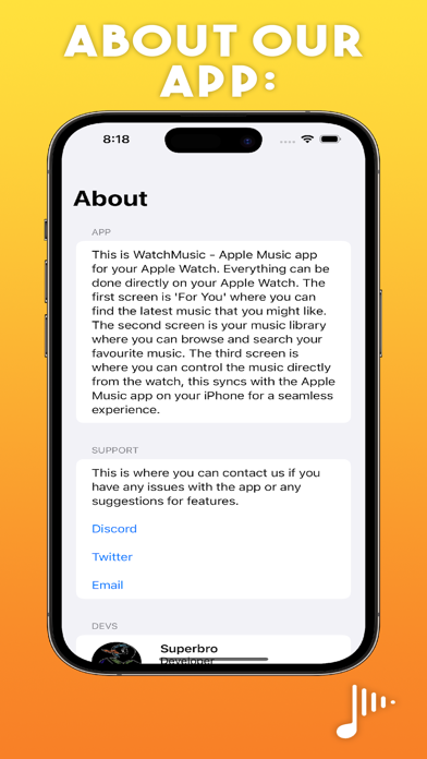 WatchMusic Screenshot