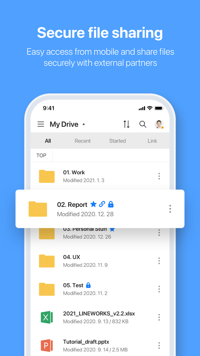 LINE WORKS Team Communication