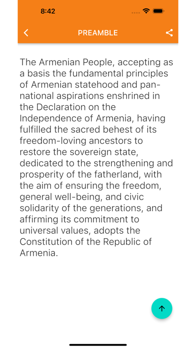 Constitution of Armenia Screenshot