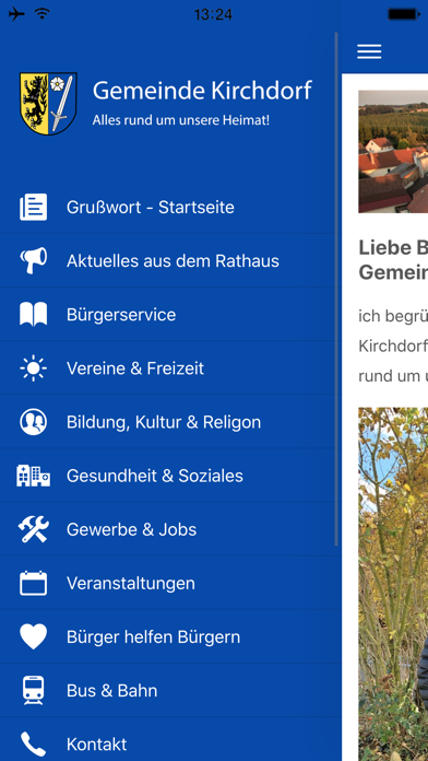 Gemeinde Kirchdorf Screenshot