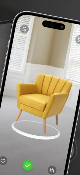 Game screenshot Vizbl - interior design in AR mod apk