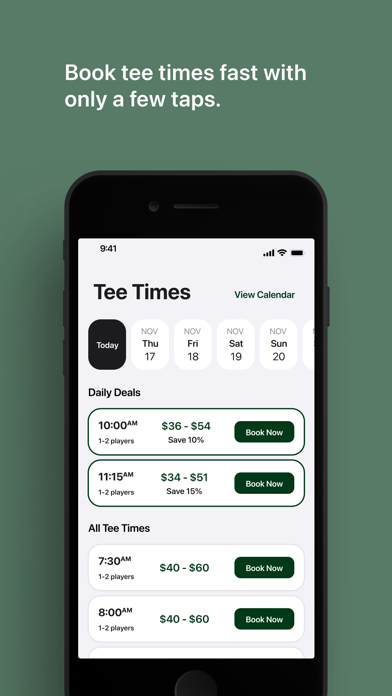 Coyote Creek GC Tee Times Screenshot
