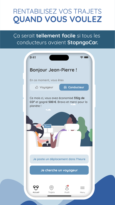 Stopngocar - Covoiturage Screenshot