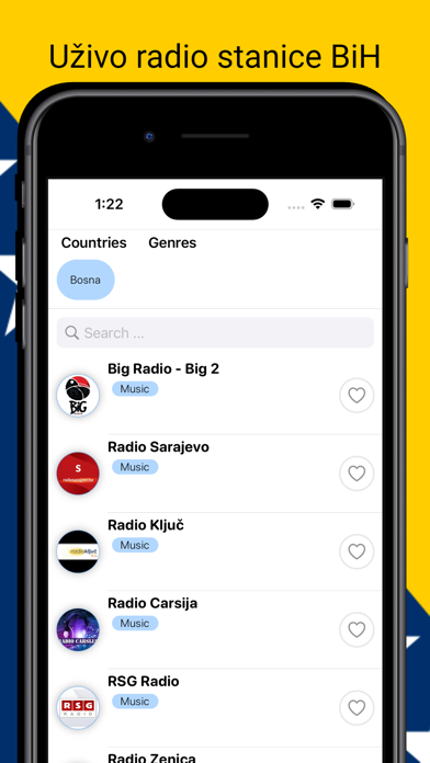 Bosna i Hercegovina Radio Live Screenshot