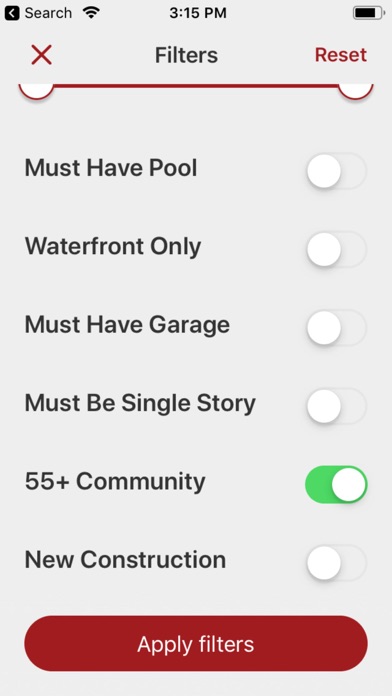 Witham Real Estate Screenshot