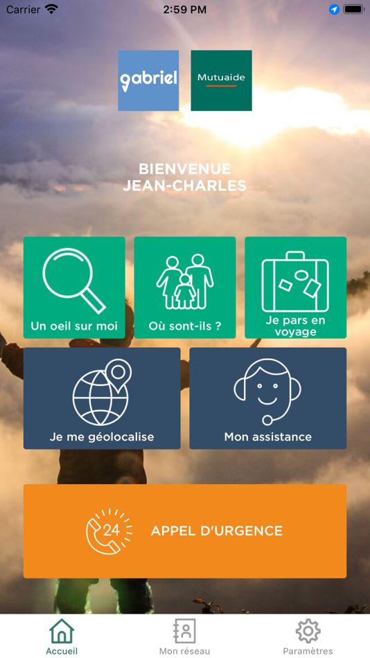 #1. Gabriel (iOS) 由: Mutuaide Assistance