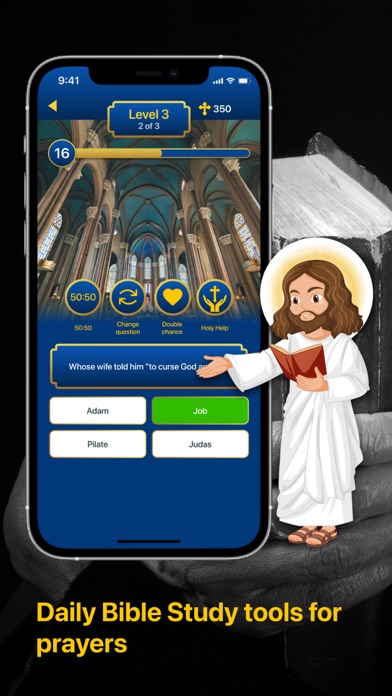 Daily Bible Trivia Bible Quiz Screenshot