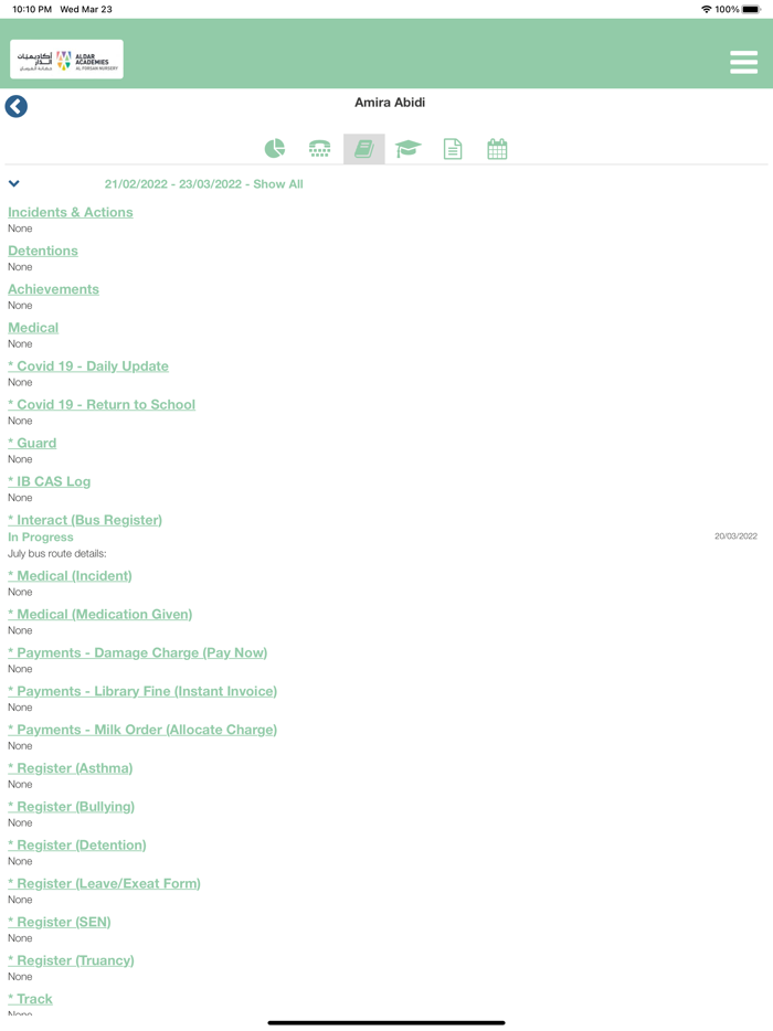 Al Forsan Nursery Engage App