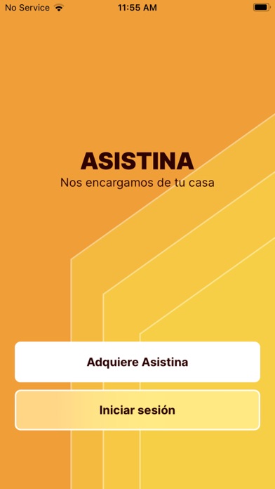 Asistina app screenshot