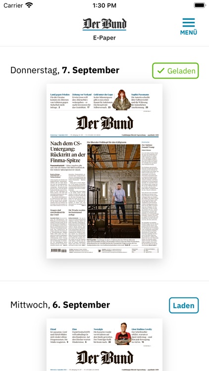 Der Bund E-Paper