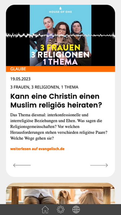 mein.evangelisch.de Screenshot