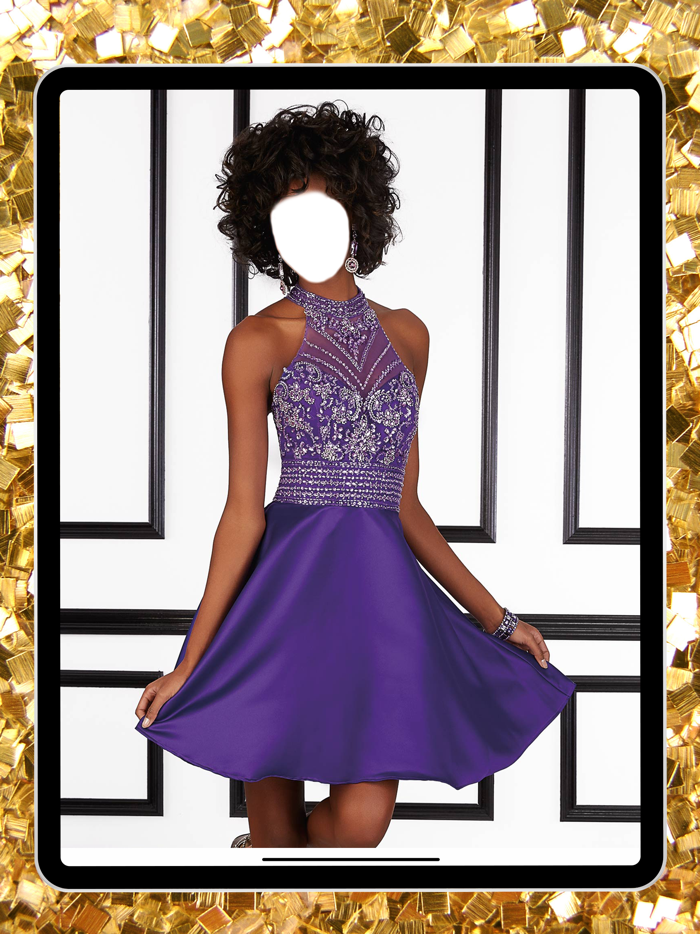 Party Dresses Photo Montage