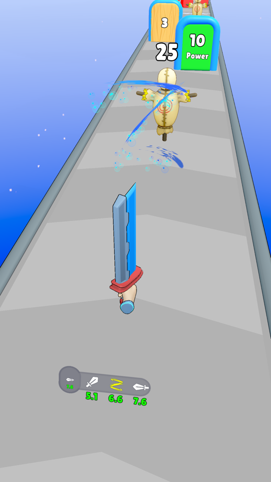 #4. Sword Slash Run (iOS) 由: Ferhat Bicici