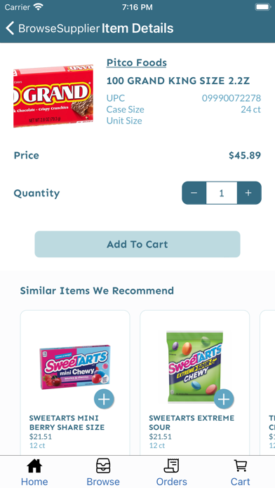 Attain Wholesale Screenshot
