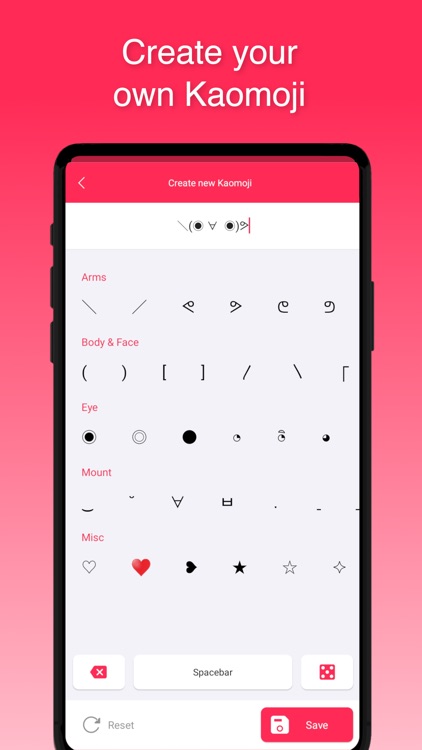 Kaomoji Emoticon screenshot-3