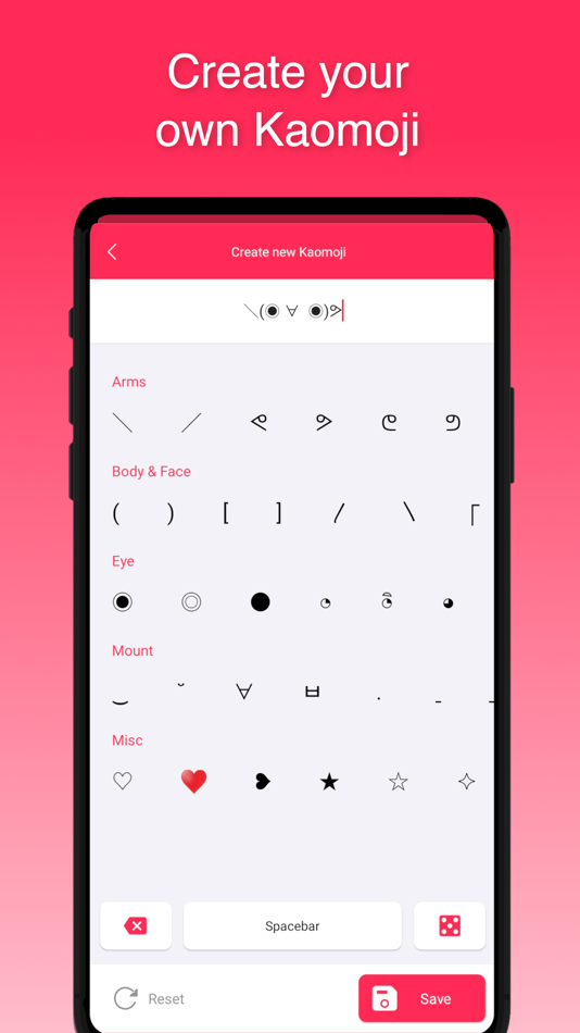 #4. Kaomoji Emoticon (iOS) 由: Phan Minh Cuong