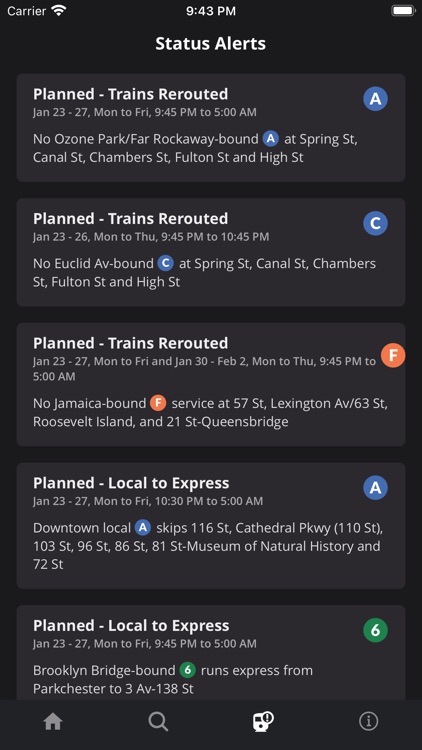 NYC Subway Feed screenshot-4