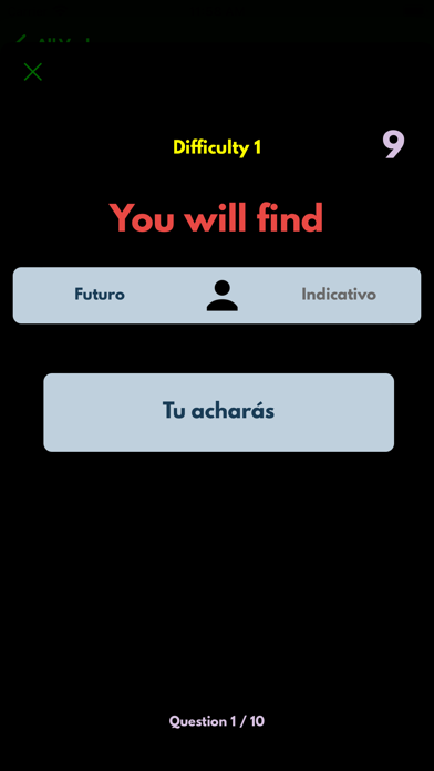 VerbSquirt Portuguese Verbs Screenshot