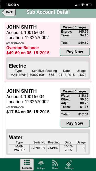 Grundy Electric Co-Op, Inc Screenshot