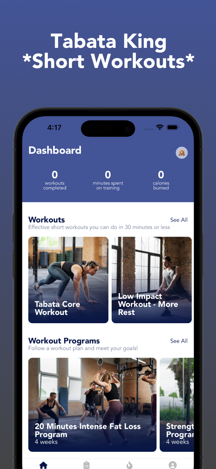 Tabata King - Short Workouts