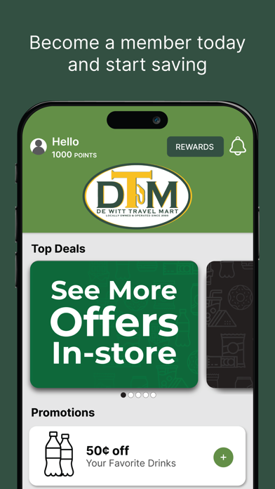 DeWitt Travel Mart Screenshot