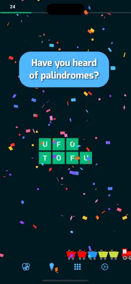 Game screenshot Hah: palindrome puzzles mod apk