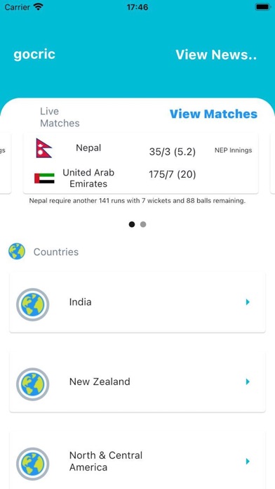 Cricket Bet Screenshot