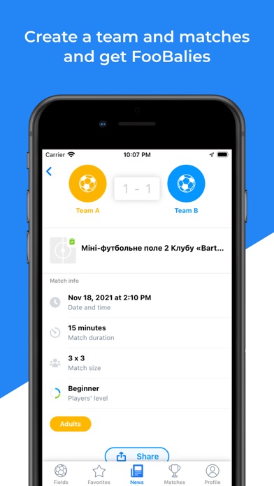 YouFootball Screenshot