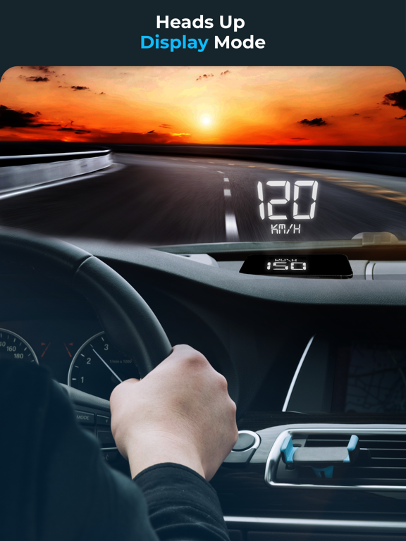 Speedometer: MPH Speed Tracker iPad screenshot 2 - Utilities app