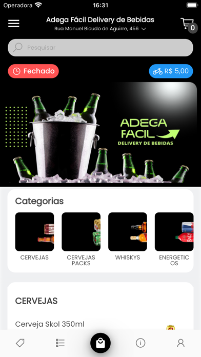 Adega Fácil Delivery Screenshot
