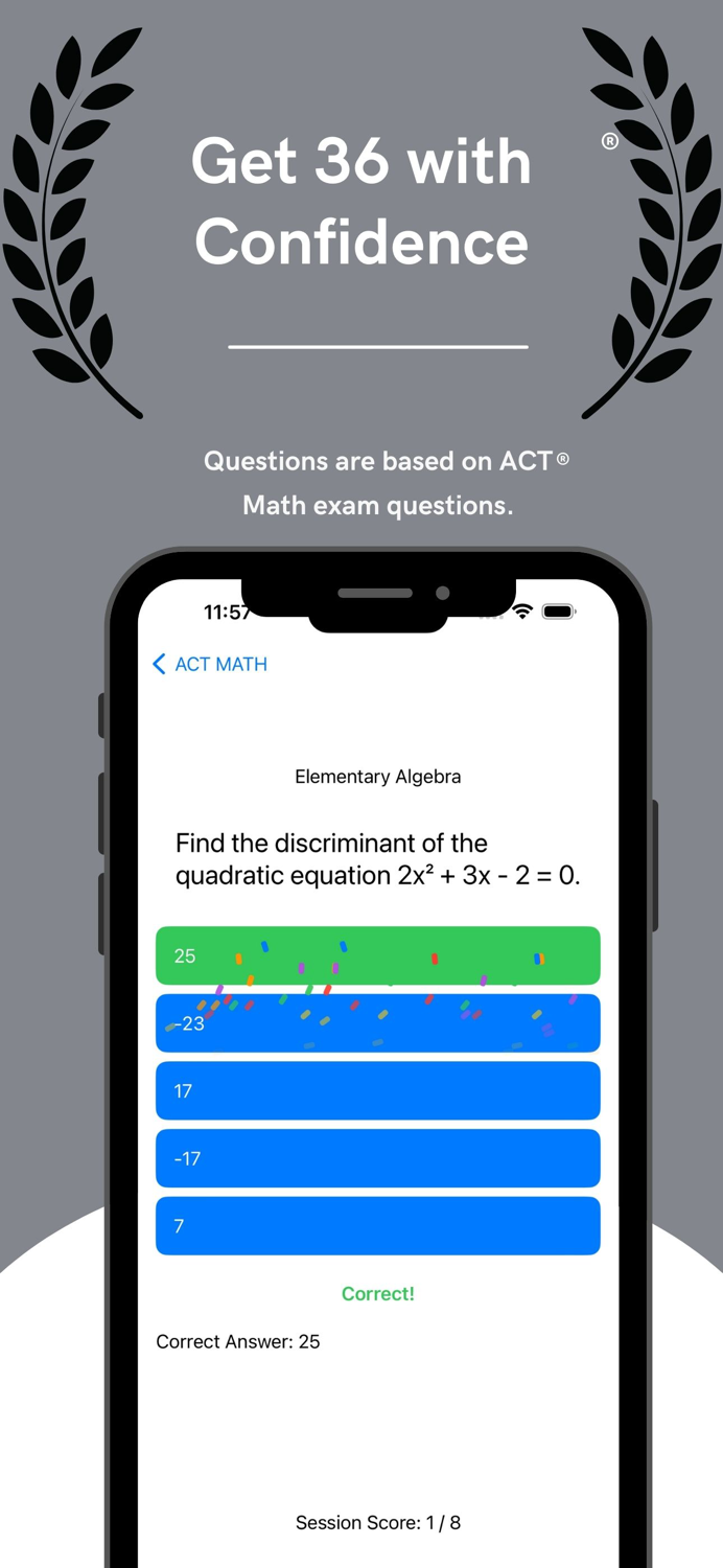 ACT Math Wizard 2025 Practice