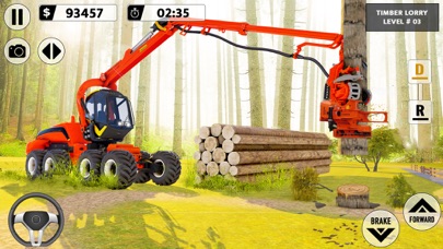 Log Transporter Truck Driving Screenshot