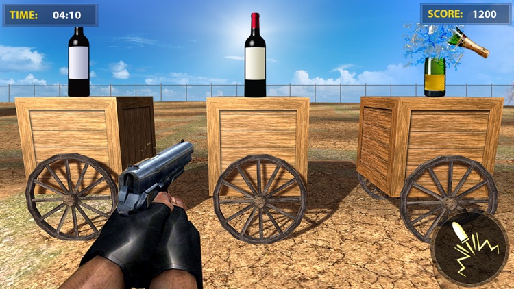 Bottle Shooting Game: Gun Game screenshot-3