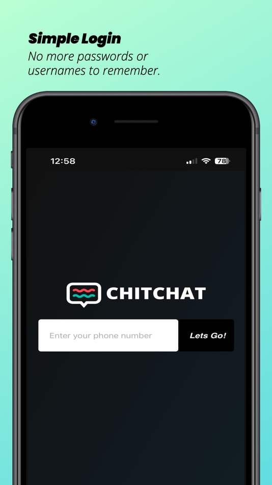 #1. The ChitChat App (iOS) 由: Five and Two