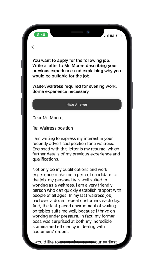 #5. IELTS Writing - AT & GT (iOS) Podle: Manthan Vanani