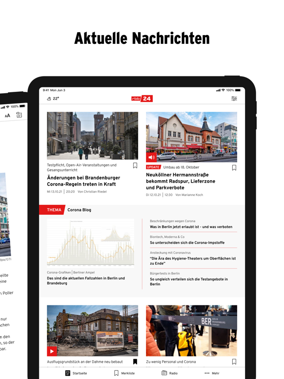 Screenshot #5 pour rbb24 – regionale Nachrichten