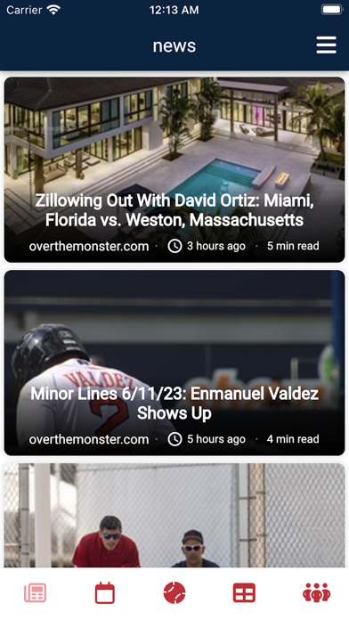 Boston Baseball Sox Edition Screenshot
