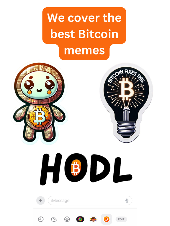 Screenshot #6 pour Bitcoin Stickers for iMessage