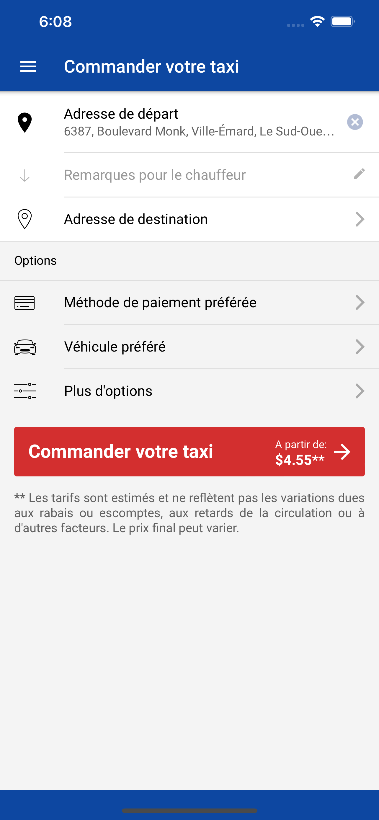 Taxi Pontiac